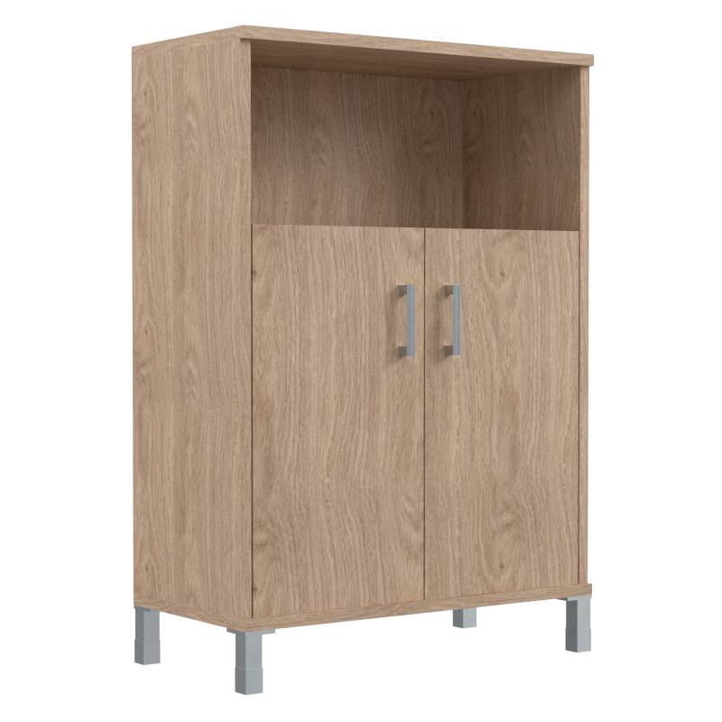 Шкаф средний с глухими малыми дверьми B 420.2 Дуб Девон 900х450х1286  главное фото