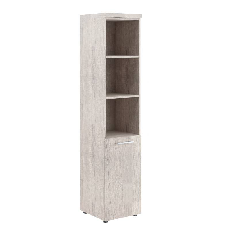 Шкаф колонка (L) с глухой малой дверью и топом THC 42.5(L) дуб Каньон Z 430х452х1968  главное фото