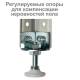 Стеллаж металлический "УНИВЕРСАЛ", 2000х1000х300 мм, УСИЛЕННЫЕ СТОЙКИ, 6 полок, регулируемые опоры, 290144. Фото товара с разных ракурсов.