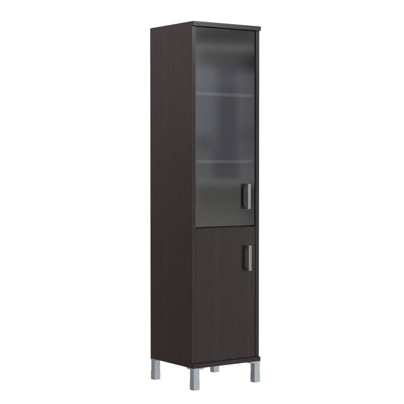Шкаф-колонка комбинированная B 431.5(L) Венге Магия 475х450х2054  главное фото