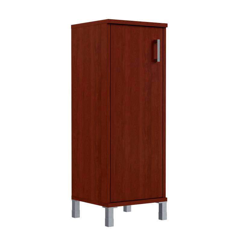 Шкаф-колонка средняя с глухой дверью B 421.6(R) Бургунди 475х450х1286  главное фото